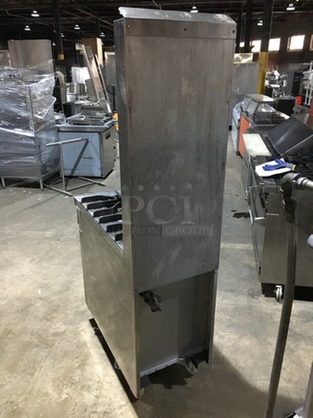 Sweet! Jade Range Heavy Duty Commercial Natural Gas Powered 2 Burner Stove! All Stainless Steel! On Commercial Casters! - Image 3 of 11