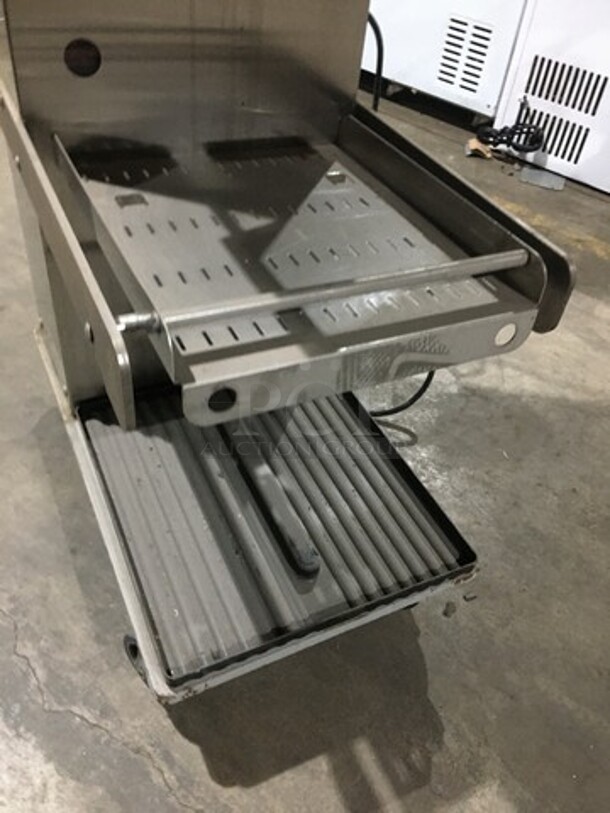 NICE! Automated Equipment Commercial Automated Fry Dispenser! All Stainless Steel Body! Model GDF14EL Serial 14ER1007B00998! 120V! On Commercial Casters! - Image 8 of 9