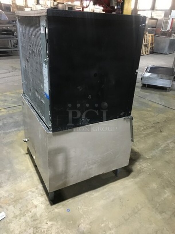 Ice-O-Matic Commercial 1000LBS Ice Making Machine! On Ice Bin! Model ICE1006HA4 Serial 12041280012136! 208/230V 1Phase! On Legs! 2 X Your Bid! Makes One Unit! - Image 4 of 8