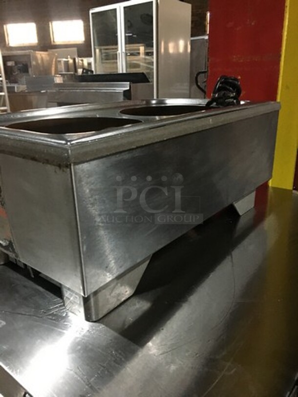 Vollrath Commercial Countertop Food Warmer! With Removable Soup Inserts! All Stainless Steel! Model HSULTRA Serial G26700889141012! 120V! - Image 2 of 9