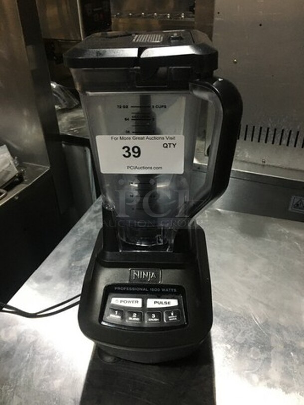 Ninja Commercial Countertop Blender! Model BL77030! 120V!
 - Image 1 of 11