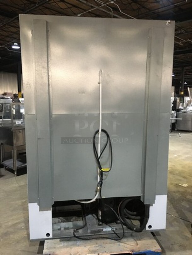 Masterbilt 2 Glass Door Reach In Freezer Merchandiser! With Poly Coated Racks!  - Image 4 of 7
