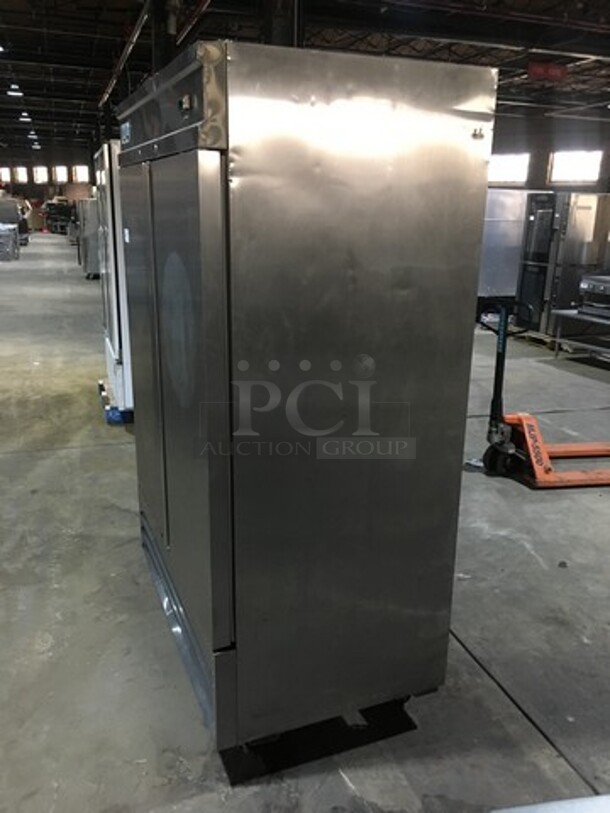 Avantco Commercial 2 Door Reach In Freezer! All Stainless Steel! Model 178CFD2FF! 115V! On Commercial Casters! - Image 2 of 9