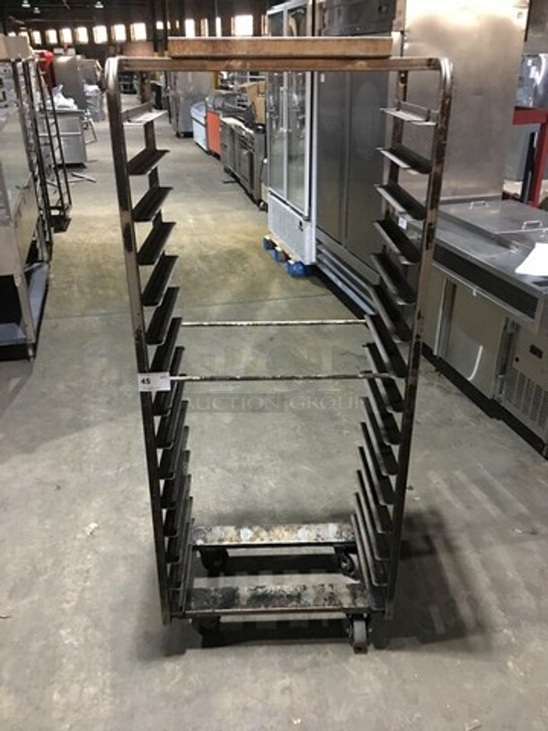 Baxter Commercial Pan Transport/Roll In Rack! On Casters!