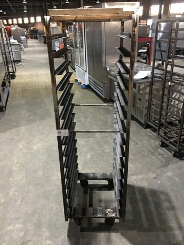 Baxter Commercial Pan Transport/Roll In Rack! On Casters!