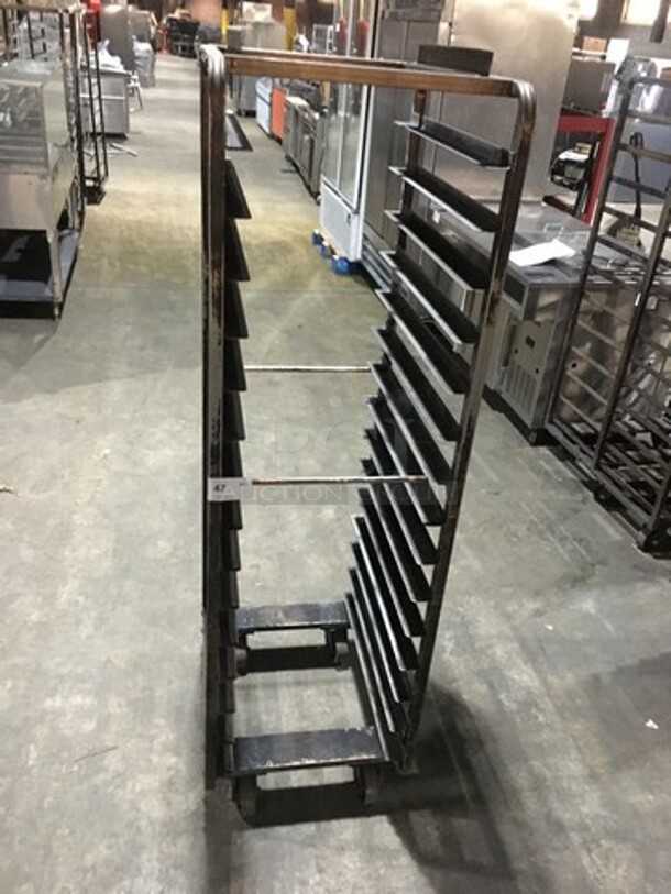 Baxter Commercial Pan Transport/Roll In Rack! On Casters!