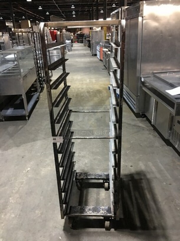 Baxter Commercial Pan Transport/Roll In Rack! On Casters!