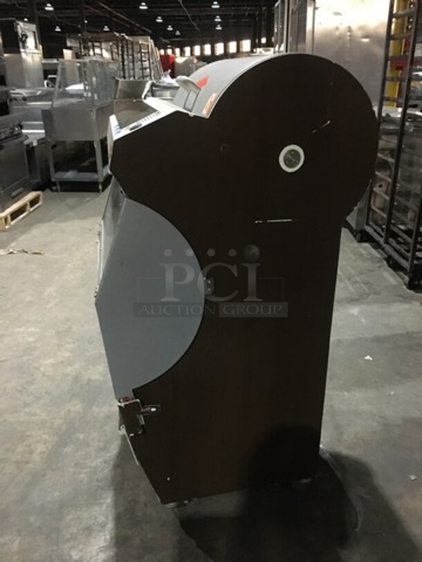 JAC Commercial Floor Style Bread Slicer! With Self Service Frame! Model SLC450/12 Serial 12108097! 110V 1Phase! On Casters! - Image 2 of 9