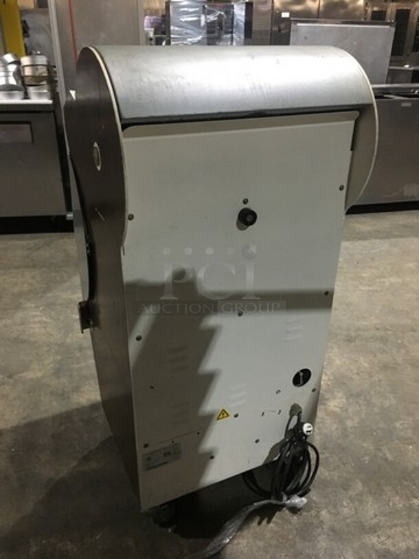 JAC Commercial Floor Style Bread Slicer! With Self Service Frame! Model SLC450/12 Serial 12108097! 110V 1Phase! On Casters! - Image 3 of 9
