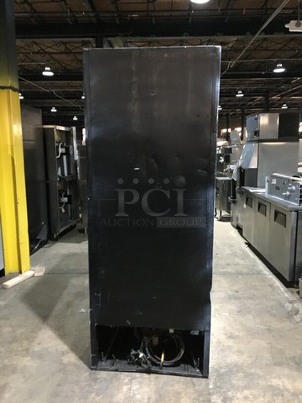 Commercial Single Door Reach In Cooler Merchandiser! With Poly Coated Racks! - Image 3 of 8