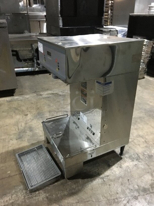 Bunn Commercial Countertop Dual Coffee Brewing Machine! All Stainless Steel! Model DUALSHDBC Serial DUAL191736! 120/208V 1Phase!
 - Image 2 of 7