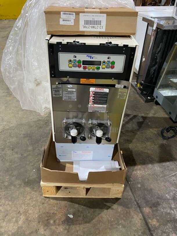 WOW! NEW IN BOX! FBD 2 Handle Electric Powered Counter Top Dual Slushy/Margarita Machine! Model FBD562RC! 1 Phase!  - Image 3 of 9