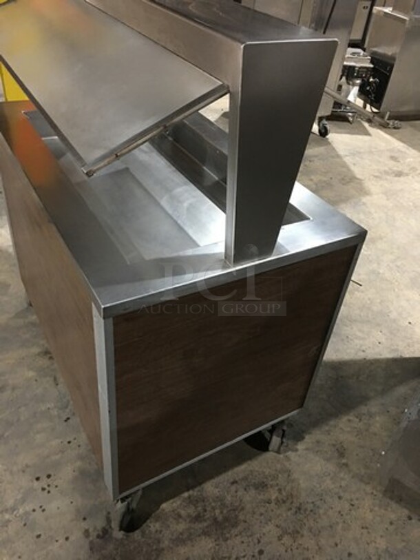 Precision Refrigerated Cold Pan/Salad Bar Unit! Model BLC3BU Serial 45740! 120V 1 Phase! On Commercial Casters! - Image 2 of 10