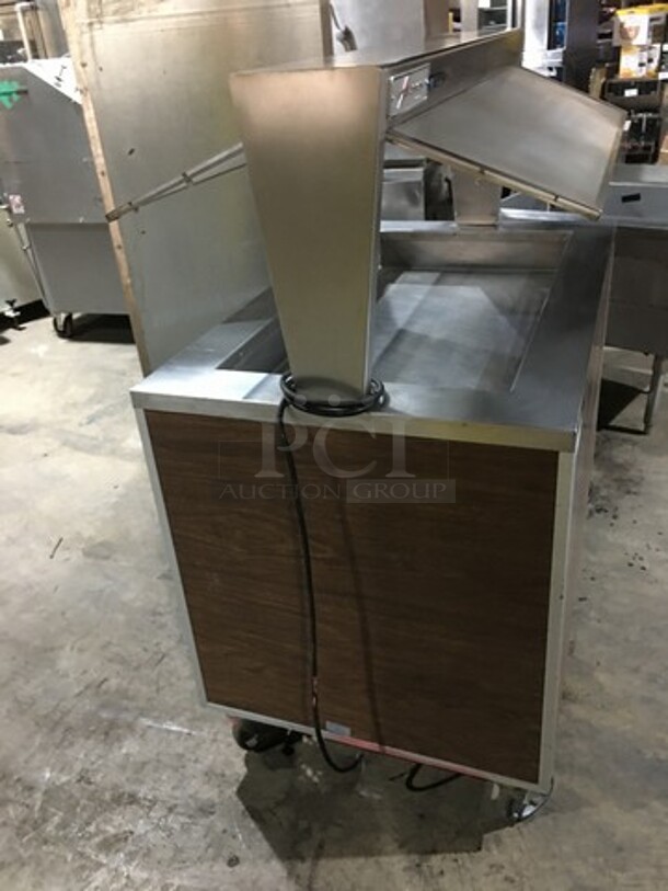 Precision Refrigerated Cold Pan/Salad Bar Unit! Model BLC3BU Serial 45740! 120V 1 Phase! On Commercial Casters! - Image 3 of 10
