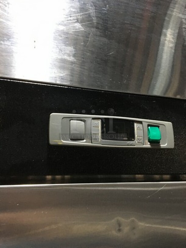 Migali Commercial Reach In 2 Door Refrigerator! With Poly Coated Racks! All Stainless Steel! Model C2R Serial C2R15031692017! 115V 1Phase! On Casters! - Image 9 of 10