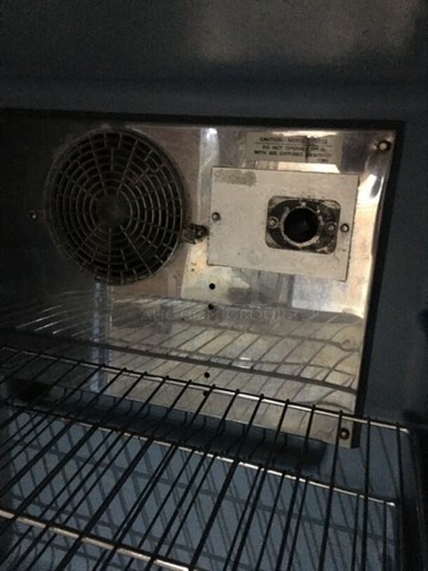 Delfield Commercial Lowboy/Worktop Cooler! All Stainless Steel! On Casters! - Image 6 of 8