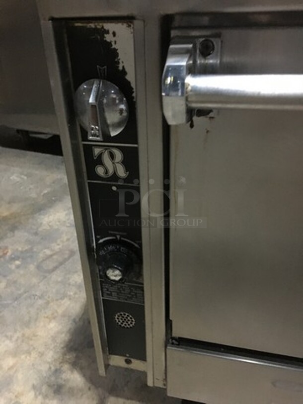 Nice! Jade Range Heavy Duty Commercial Natural Gas Powered WIDE BODY 4 Burner Range! With Full Size Oven Underneath! All S.S.! On Commercial Casters! - Image 10 of 11