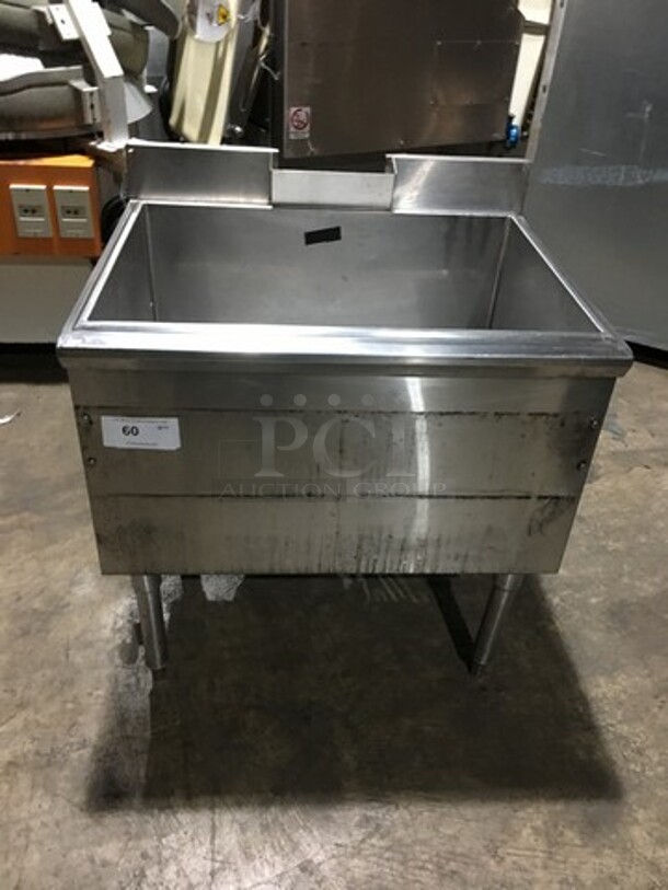 All Stainless Steel Commercial Cold Plate/Cold Pan! On Legs! - Image 1 of 8