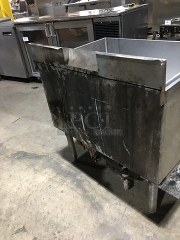 All Stainless Steel Commercial Cold Plate/Cold Pan! On Legs! - Image 3 of 8
