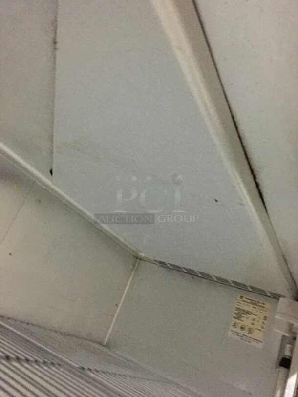 Traulsen Commercial Reach In 2 Door Cooler Merchandiser! All Stainless Steel Body! With Poly Coated Racks! Model AHT232NREFHG Serial T251270I98! 115V 1Phase! On Casters! - Image 6 of 9