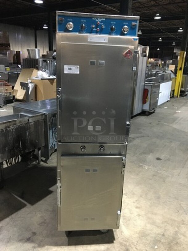 Sweet! Alto Shaam Commercial Halo Heat Cook-N-Hold/Food Warmer! All Stainless Steel! On Casters!