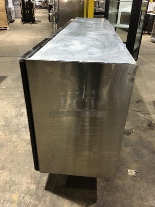 Krowne Commercial 4 Door Bar Back Cooler! All Stainless Steel Body! Model BS108LBNBLRLR Serial 0013594! 115V 1Phase! - Image 2 of 10