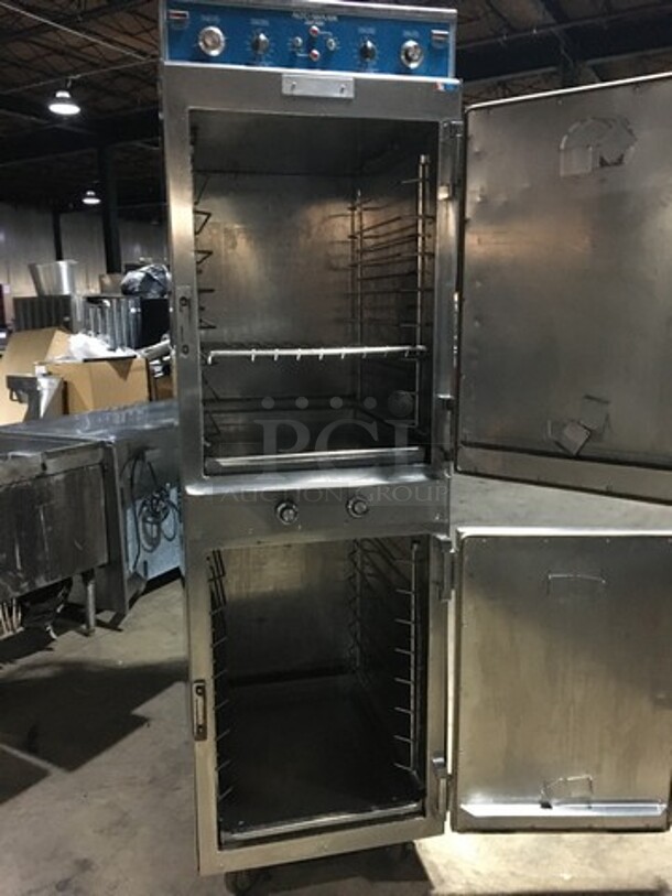 Sweet! Alto Shaam Commercial Halo Heat Cook-N-Hold/Food Warmer! All Stainless Steel! On Casters! - Image 5 of 8