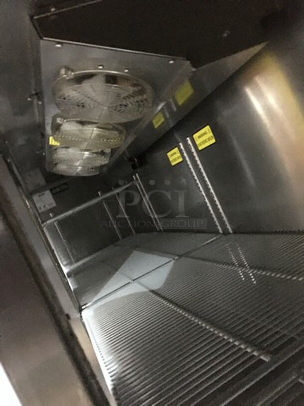 Krowne Commercial 4 Door Bar Back Cooler! All Stainless Steel Body! Model BS108LBNBLRLR Serial 0013594! 115V 1Phase! - Image 7 of 10
