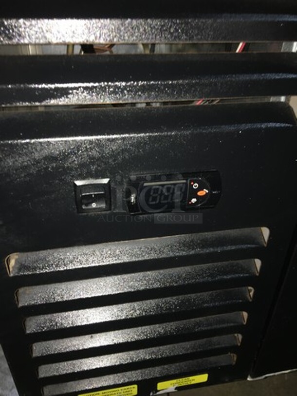 Krowne Commercial 4 Door Bar Back Cooler! All Stainless Steel Body! Model BS108LBNBLRLR Serial 0013594! 115V 1Phase! - Image 9 of 10