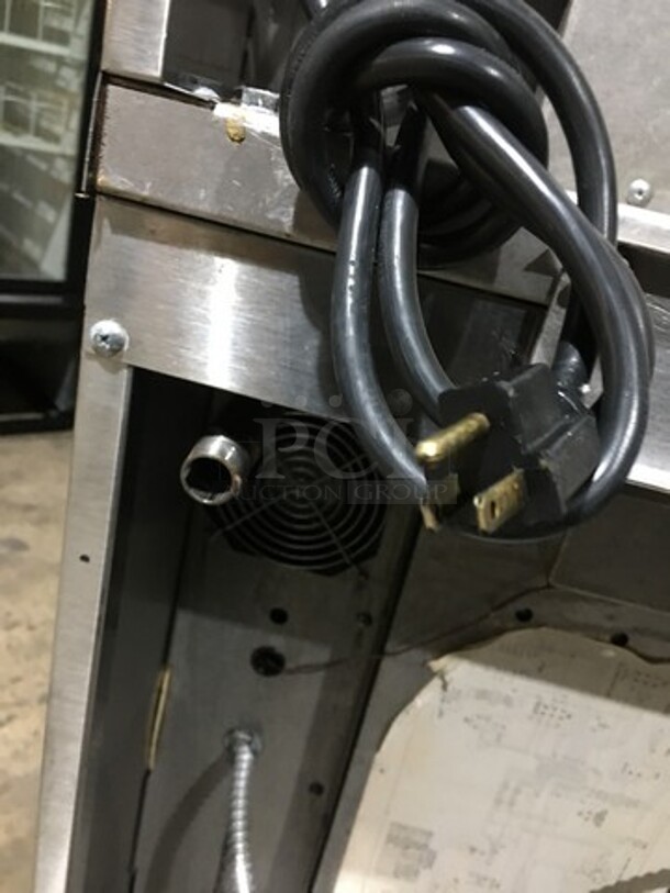 GREAT! Sunfire Double Stacked Natural Gas Powered Convection Ovens! All S.S! With One View Through Door & One Solid Door! Model SCOGS10S Serial 1209230000723! On Commercial Casters! 2 X Your Bid! Makes One Unit! - Image 10 of 10