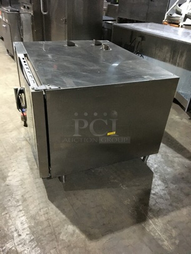 Electrolux Natural Gas Powered Air-O-Convect Combi Oven! With View Through Door! All Stainless Steel Body! Model AOS062GKP1 Serial 40510001! 120V! On Legs! - Image 3 of 12