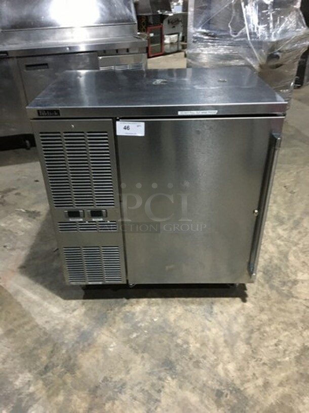 Perlick Commercial Single Door Refrigerated Draft Beer System! All Stainless Steel! Model DZS36 Serial 782829! 115V 1Phase! - Image 1 of 9