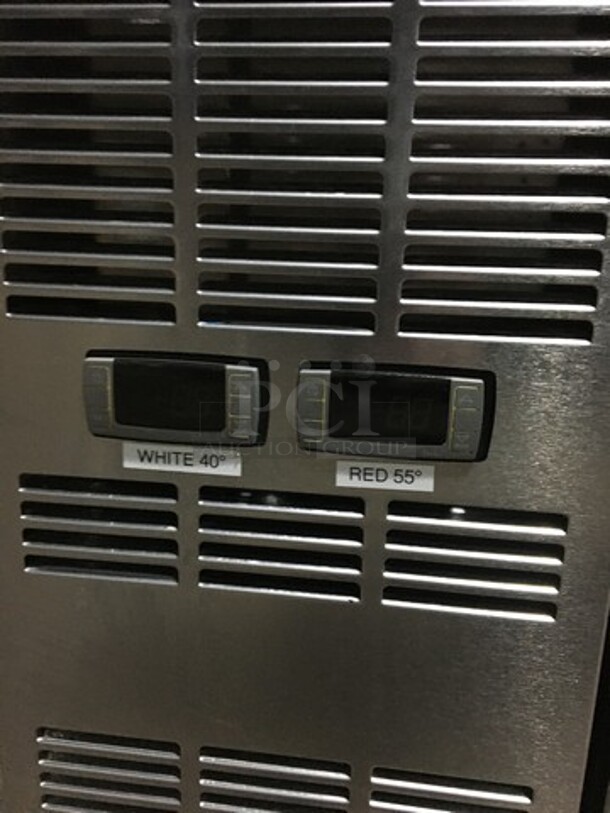 Perlick Commercial Single Door Refrigerated Draft Beer System! All Stainless Steel! Model DZS36 Serial 782829! 115V 1Phase! - Image 7 of 9