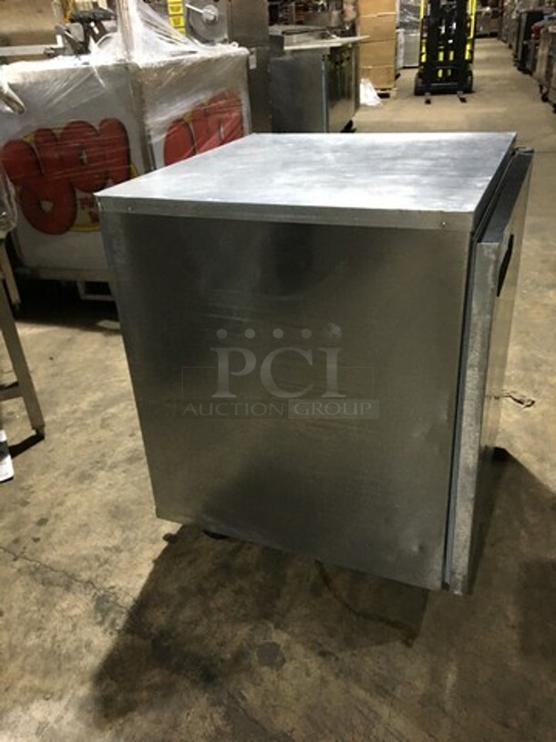 Delfield One Door Refrigerated Lowboy/Work Top Cooler! All Stainless Steel! On Casters! - Image 2 of 7