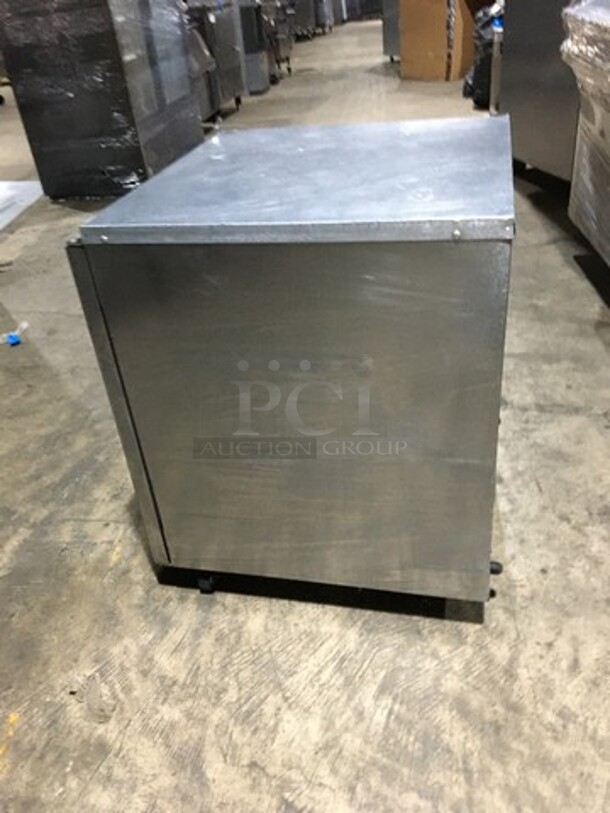 Delfield One Door Refrigerated Lowboy/Work Top Cooler! All Stainless Steel! On Casters! - Image 3 of 7