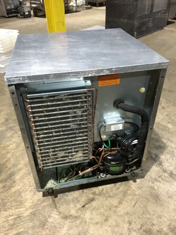 Delfield One Door Refrigerated Lowboy/Work Top Cooler! All Stainless Steel! On Casters! - Image 4 of 7