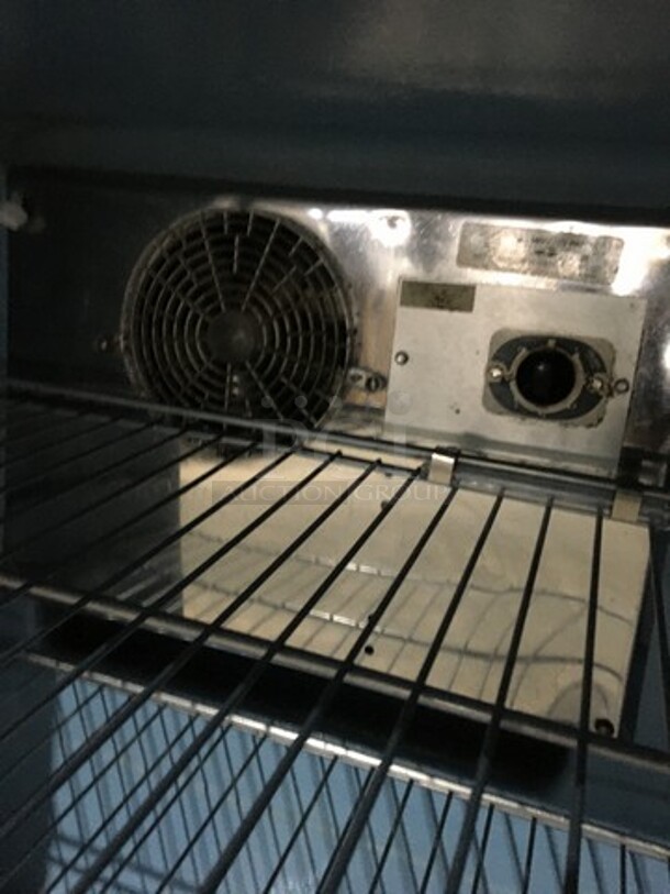 Delfield One Door Refrigerated Lowboy/Work Top Cooler! All Stainless Steel! On Casters! - Image 6 of 7