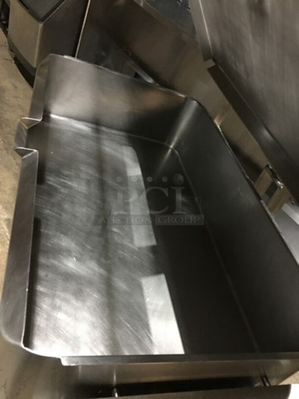 WOW! Groen All Stainless Steel Natural Gas  Powered 40LB Tilted Braising Pan/Skillet! On Legs! - Image 5 of 8