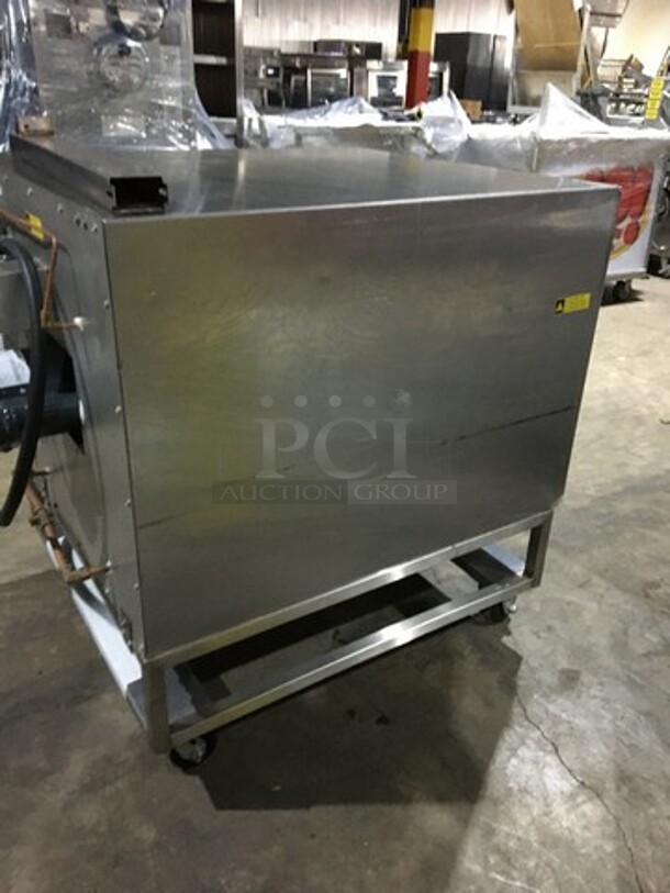AMAZING! Baxter Commercial Electric Powered Convection Oven! With View Through Door! With Digital Touch Controls! All Stainless Steel! Model ML132512EU! On Casters! Working When Removed! - Image 4 of 10