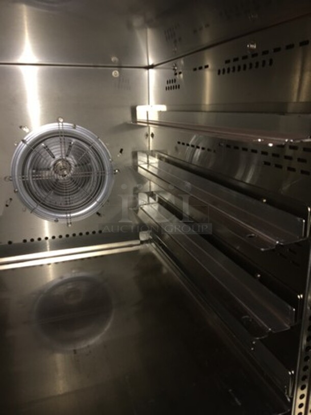 AMAZING! Baxter Commercial Electric Powered Convection Oven! With View Through Door! With Digital Touch Controls! All Stainless Steel! Model ML132512EU! On Casters! Working When Removed! - Image 6 of 10