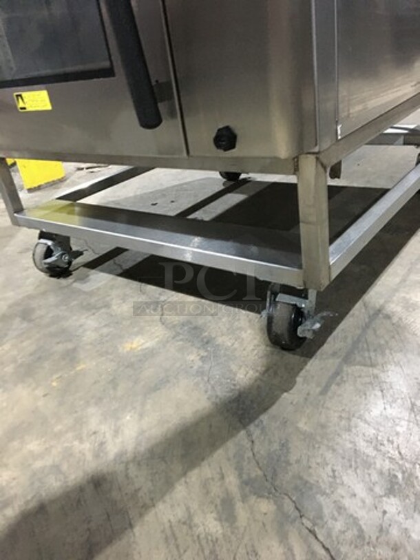AMAZING! Baxter Commercial Electric Powered Convection Oven! With View Through Door! With Digital Touch Controls! All Stainless Steel! Model ML132512EU! On Casters! Working When Removed! - Image 8 of 10