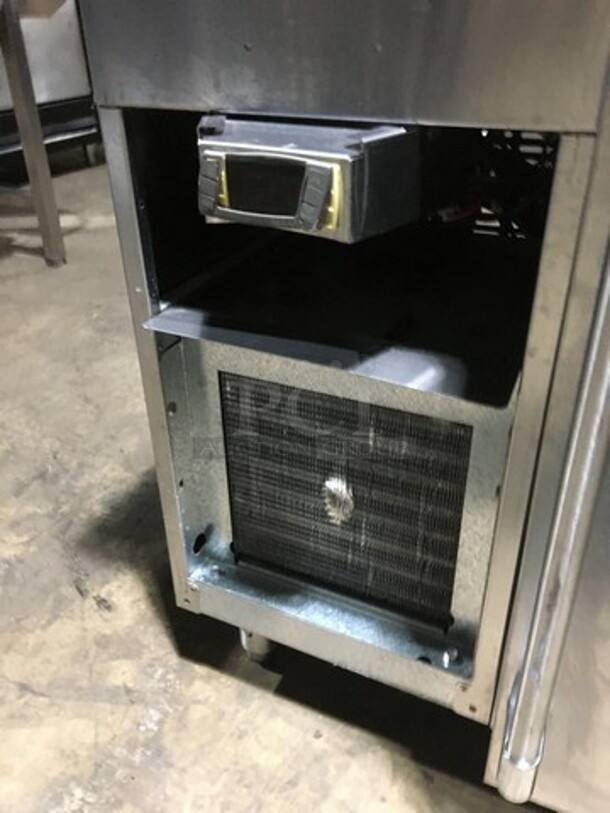 Perlick Commercial Single Door Bar Back Cooler! All Stainless Steel! Model BBS36RO Serial 783465! 115V 1Phase! On Legs! - Image 9 of 10