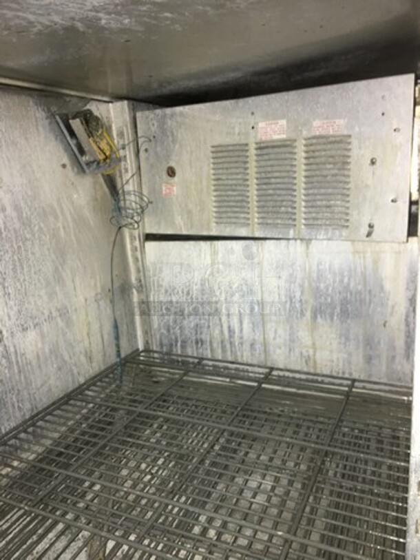 Beverage Air Commercial 3 Door Lowboy/Worktop Cooler! With Backsplash! All Stainless Steel! Model WDR93 Serial 2111110! 115V 1Phase! On Casters! - Image 7 of 9