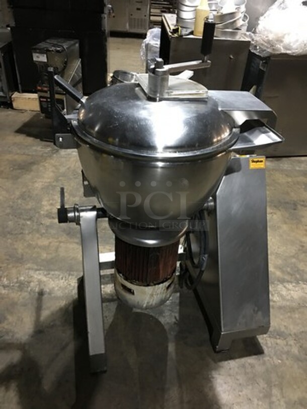 FAB! Stephan Commercial Floor Style Vertical Cutter/Mixer! All Stainless Steel! - Image 3 of 11