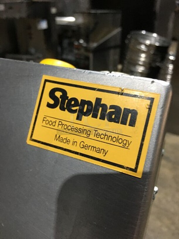 FAB! Stephan Commercial Floor Style Vertical Cutter/Mixer! All Stainless Steel! - Image 10 of 11