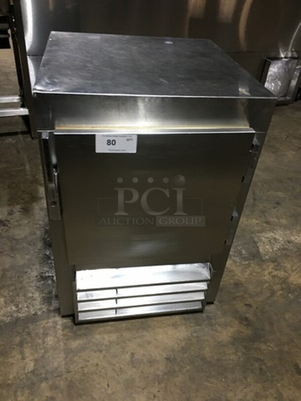 Norlake Commercial Single Door Lowboy Cooler! All Stainless Steel! Model RU4SS Serial 8302256! 115V 1Phase! - Image 1 of 8