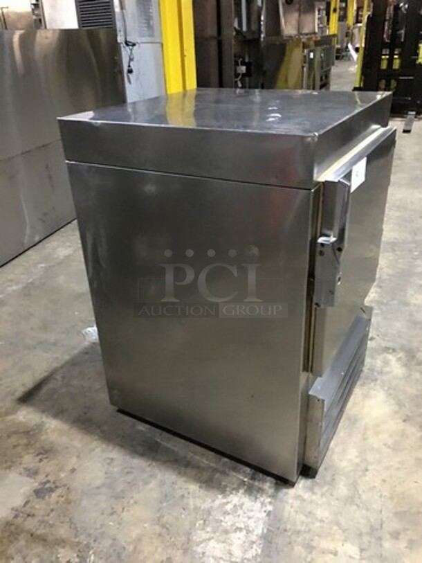 Norlake Commercial Single Door Lowboy Cooler! All Stainless Steel! Model RU4SS Serial 8302256! 115V 1Phase! - Image 2 of 8
