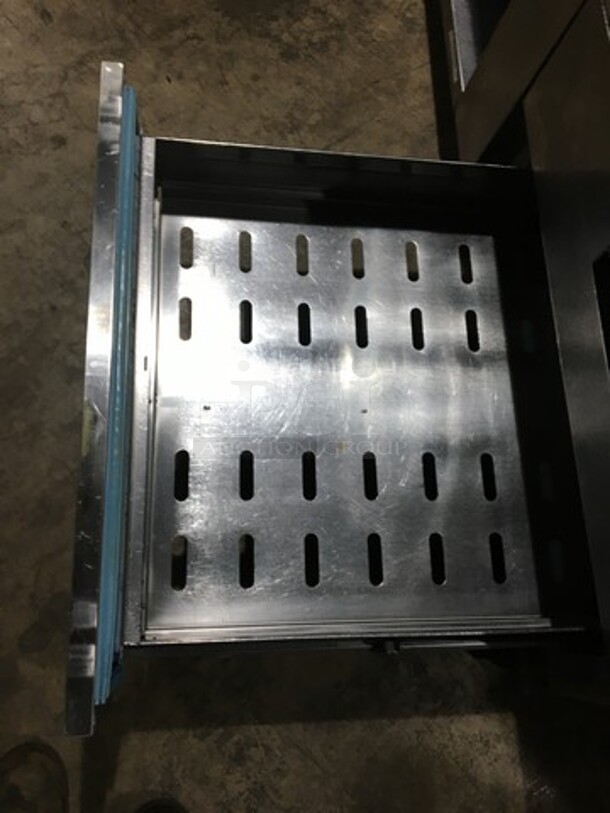 Delfield Commercial Refrigerated 2 Drawers Chef Base! With Storage Space! All Stainless Steel! 115V 1Phase! On Casters! - Image 6 of 8