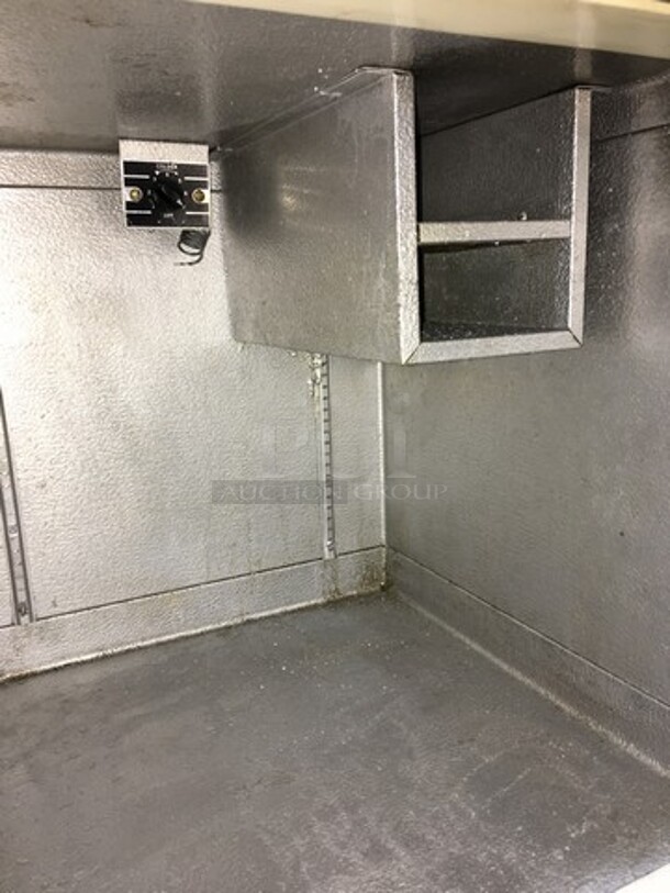 Norlake Commercial Single Door Lowboy Cooler! All Stainless Steel! Model RU4SS Serial 8302256! 115V 1Phase! - Image 6 of 8