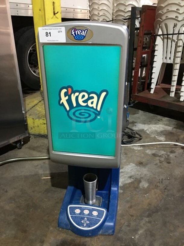 F'real Commercial Countertop Frozen Beverage Blender! Model FRLB4!